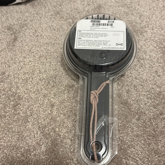 IKEA round Paddle double sided Hair Brush black - Picture 3 of 7